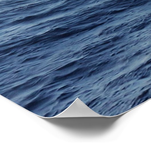 海と空の地平線のポスター ポスター (角)