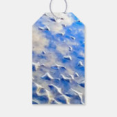 海と空の青の反射 ギフトタグ (裏面)