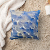 海と空の青の反射 クッション (ブランケット)