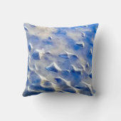 海と空の青の反射 クッション (裏面)