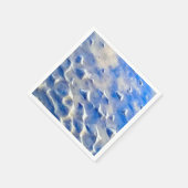 海と空の青の反射 スタンダードカクテルナプキン (角)