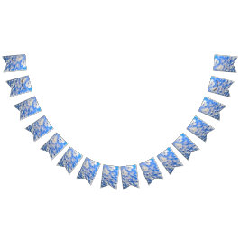 海と空の青の反射 バンティングフラッグ