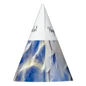 海と空の青の反射 パーティーハット (裏面)