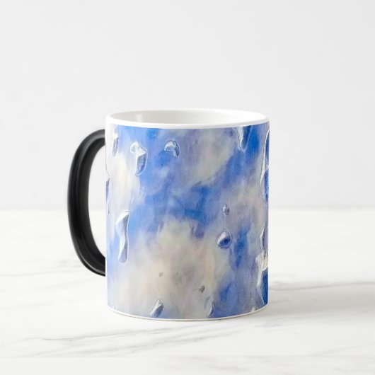 海と空の青の反射 モーフィングマグカップ (正面左)