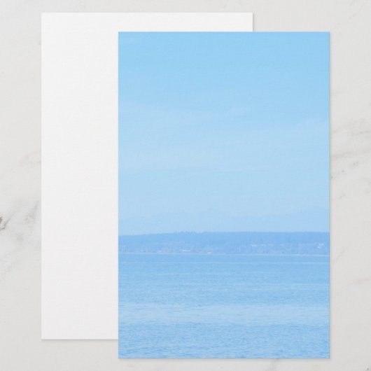 海と空 便箋 (正面/裏面)