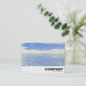 海と空 名刺 (スタンド正面)