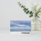 海と空 名刺 (スタンド正面)