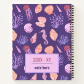 海と貝殻 ノートブック (裏面)