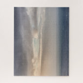 海と雲のミニマリスト ジグソーパズル (縦)