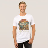 海と魂の夢 トライブレンドTシャツ (正面全面)