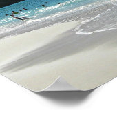 海についての引用文、byジャケス・クストー ポスター (角)