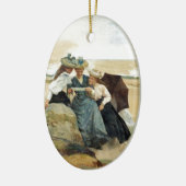 海によって セラミックオーナメント (左)