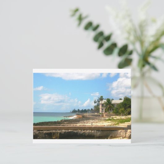 海によって ポストカード (スタンド正面)