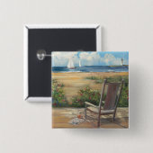 海によって 缶バッジ (正面&裏面)