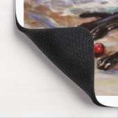 海によるグレイハウンド マウスパッド (コーナー)