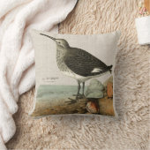 海によるヴィンテージのシギ クッション (ブランケット)