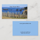 海による塀 名刺 (正面/裏面)