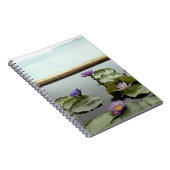 海による池のスイレン ノートブック (右側)