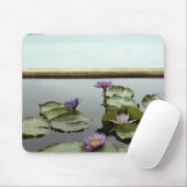 海による池のスイレン マウスパッド (マウス)
