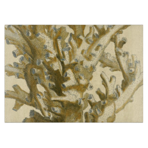 海による珊瑚 カッティングボード