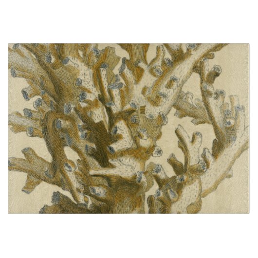 海による珊瑚 カッティングボード (正面)