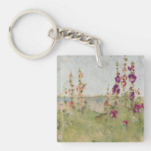 海によるHollyhocks キーホルダー