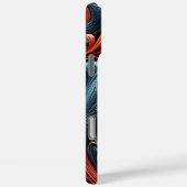 海にインスパイアされたイルカのアート作品 Case-Mate iPhoneケース (裏面 / 右)