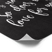 海にエンドビーチ結婚式8x10記号がないため ポスター (角)