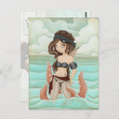 海にチェーン – 海賊妖精のポストカード ポストカード (正面/裏面)