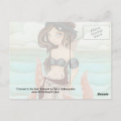 海にチェーン – 海賊妖精のポストカード ポストカード (裏面)