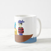 海に出る海賊 コーヒーマグカップ (正面右)