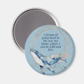 海に帰る夢 マグネット (正面/裏面)