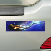 海に戻して下さい バンパーステッカー (車上)