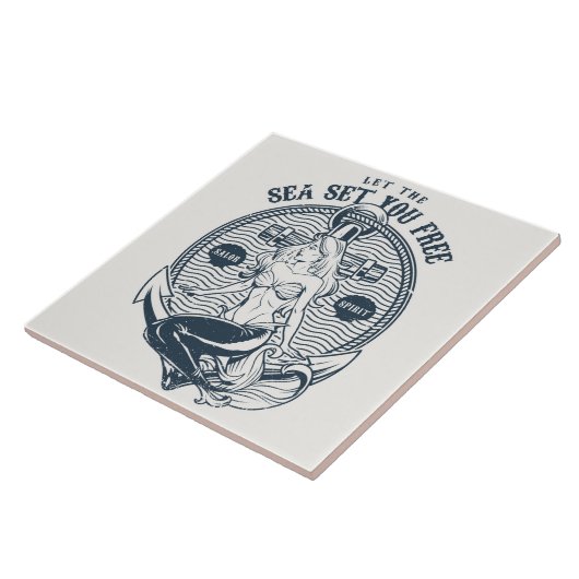 海に放せ タイル (側面)