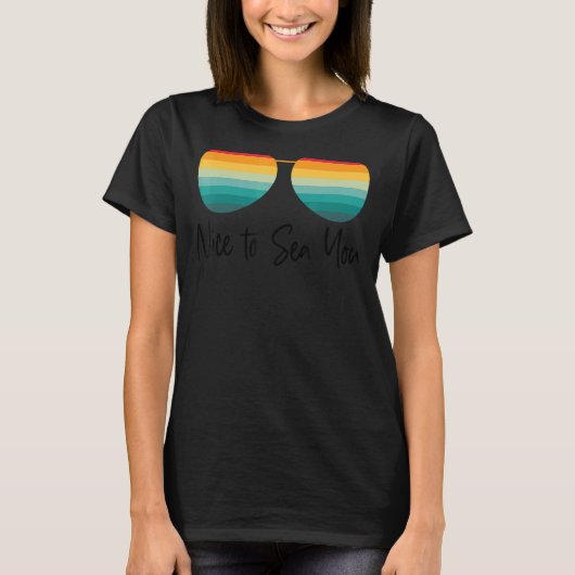 海に来て良いクルーズ Tシャツ (正面)
