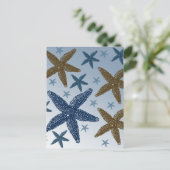 海に棲むヒトデ ポストカード (スタンド正面)