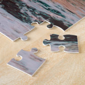 海に沈む夕日 ジグソーパズル (側面)