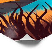 海に沈む夕日 ポスター (コーナー)