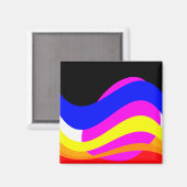 海に沈む夕日 マグネット (正面/裏面)