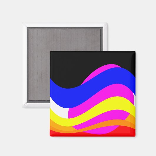 海に沈む夕日 マグネット (正面/裏面)