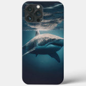 海に浮かぶサメ Case-Mate iPhoneケース (裏面)