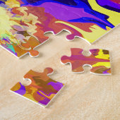 海に浮かぶメカジキ… ジグソーパズル (側面)