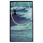 海に浮かぶ男 スモールペーパーバッグ (裏面)