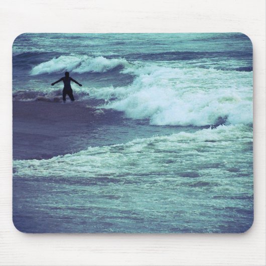 海に浮かぶ男 マウスパッド (正面)