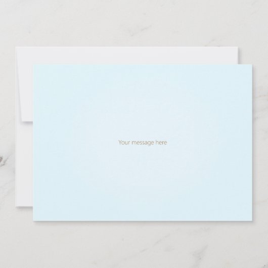 海に浮かぶ転が船舶パーソナライズされた3隻 ノートカード (裏面)