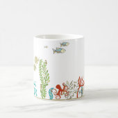 海に浮かぶ コーヒーマグカップ (中央)