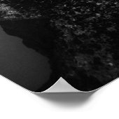 海に消える桟橋 ポスター (角)