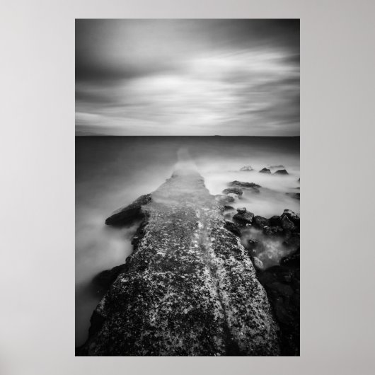 海に消える桟橋 ポスター (正面)