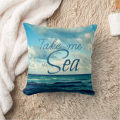海に私を連れて行って下さい クッション (ブランケット)