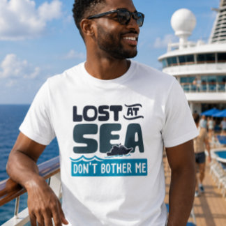 海に迷ってるから邪魔しないで クルーズ旅行 Tシャツ